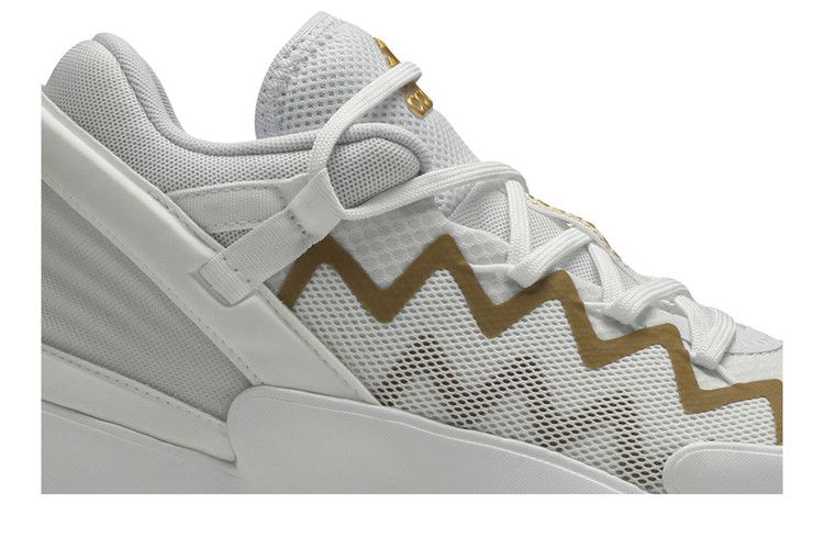 adidas D.O.N. Issue #2 White Gold Metallic