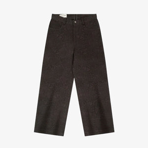F A R A K | BASICS MONOCHROME PANT { BROWN