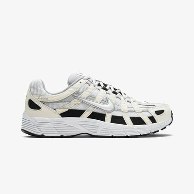 Nike | P-6000  { SAIL/WHITE-WOLF GREY-METALLIC SILVER