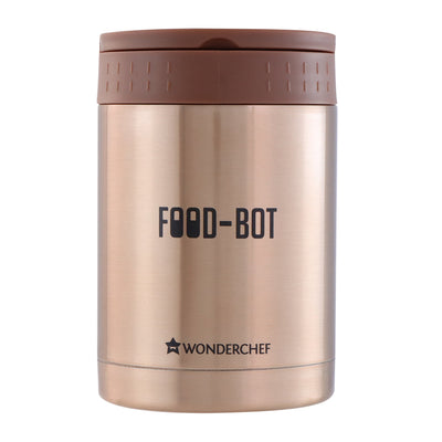 Food Bot, 500ml, Stainless Steel Vacuum Insulated,