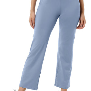 Flaunt Flared High Rise Travel Pants - Tempest