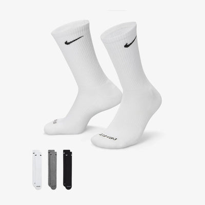 NIKE | EVERYDAY PLUS CUSHIONED TRAINING CREW SOCKS { MULTI-COLOR