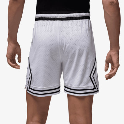 JORDAN | DRI-FIT MESH DIAMOND SHORTS { WHITE/BLACK/BLACK