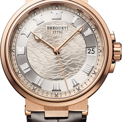 Breguet Marine Silver Dial Men 40 mm