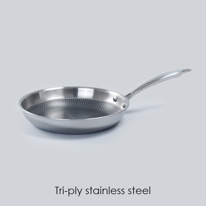 Stanton Nonstick Coated Tri-Ply Stainless Steel |