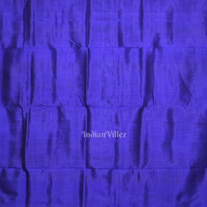 Deep Blue Dongaria Aanchal Odisha Ikat Contemporary Silk saree