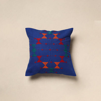 Urmul Kashida Stitch Handloom Cotton Cushion Cover 33