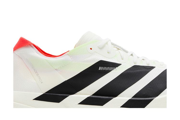 adidas Adizero Adios Pro 4 White Black Red