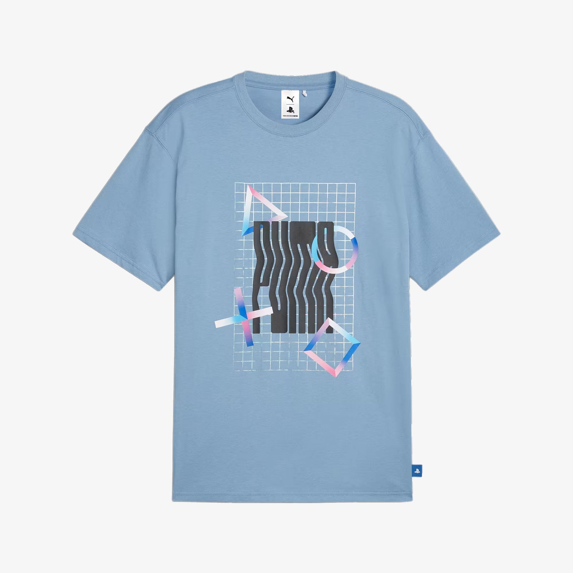 Puma | x PLAYSTATION TEE  { ZEN BLUE