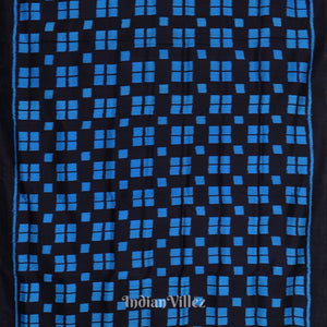 Black Copper Sulphate Odisha Ikat Pasapali Contemporary Silk Saree