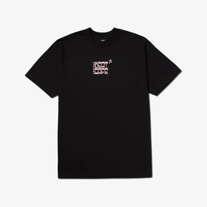 HUF | BEAT CAFE T-SHIRT  { BLACK