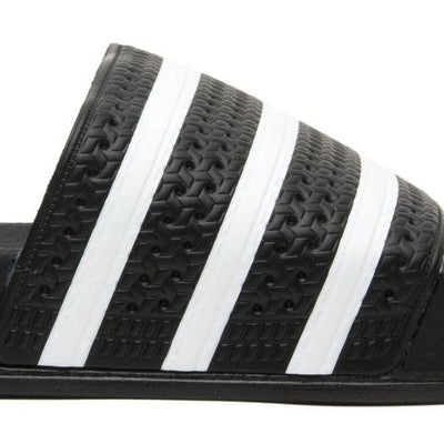 adidas Adilette Slides Black White