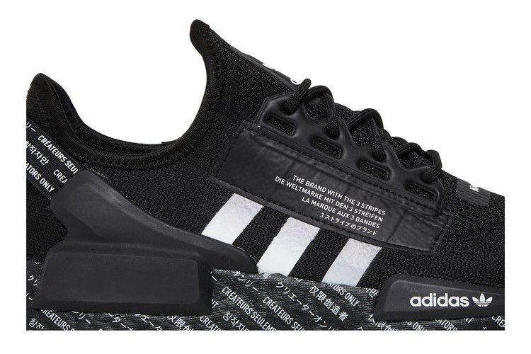 adidas NMD R1 V2 Script Black