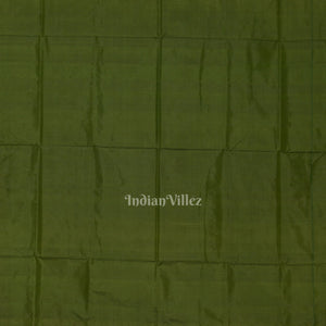 Magenta Pink Mehendi Birds Tree Sambalpuri Silk Saree