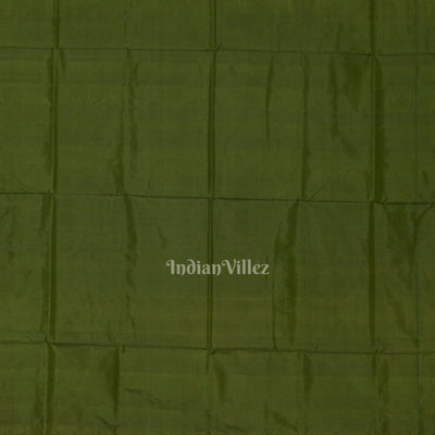 Magenta Pink Mehendi Birds Tree Sambalpuri Silk Saree