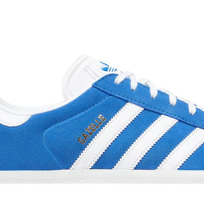 adidas Gazelle Blue Cloud White Gold Metallic