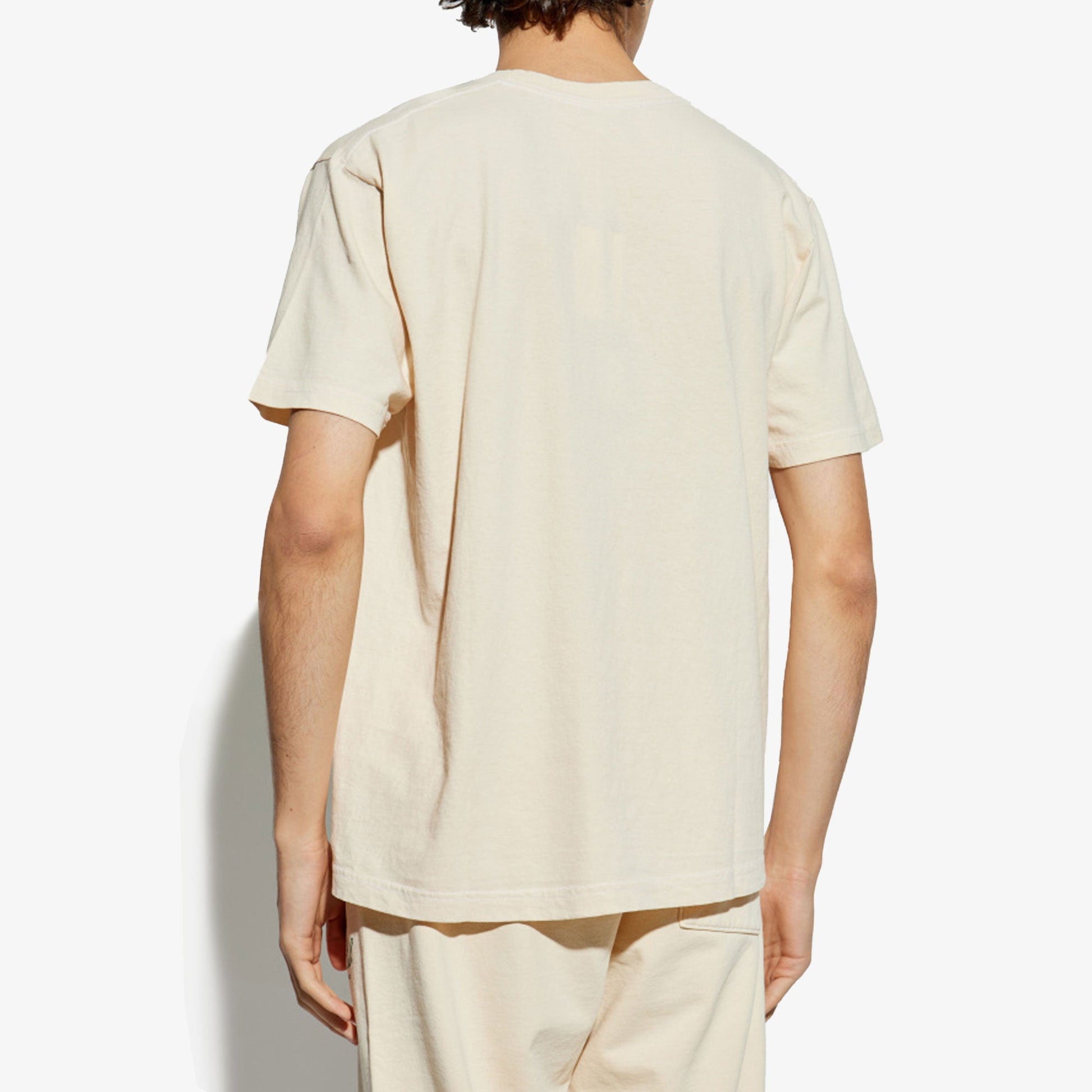SPORTY & RICH | VARSITY CREST TEE { CREAM