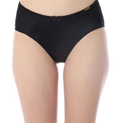 Luxe Support Hipster Panty - Black
