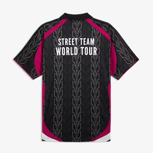 PUMA | X MAS TIEMPO RELAXED FIT JERSEY { BLACK/PINK
