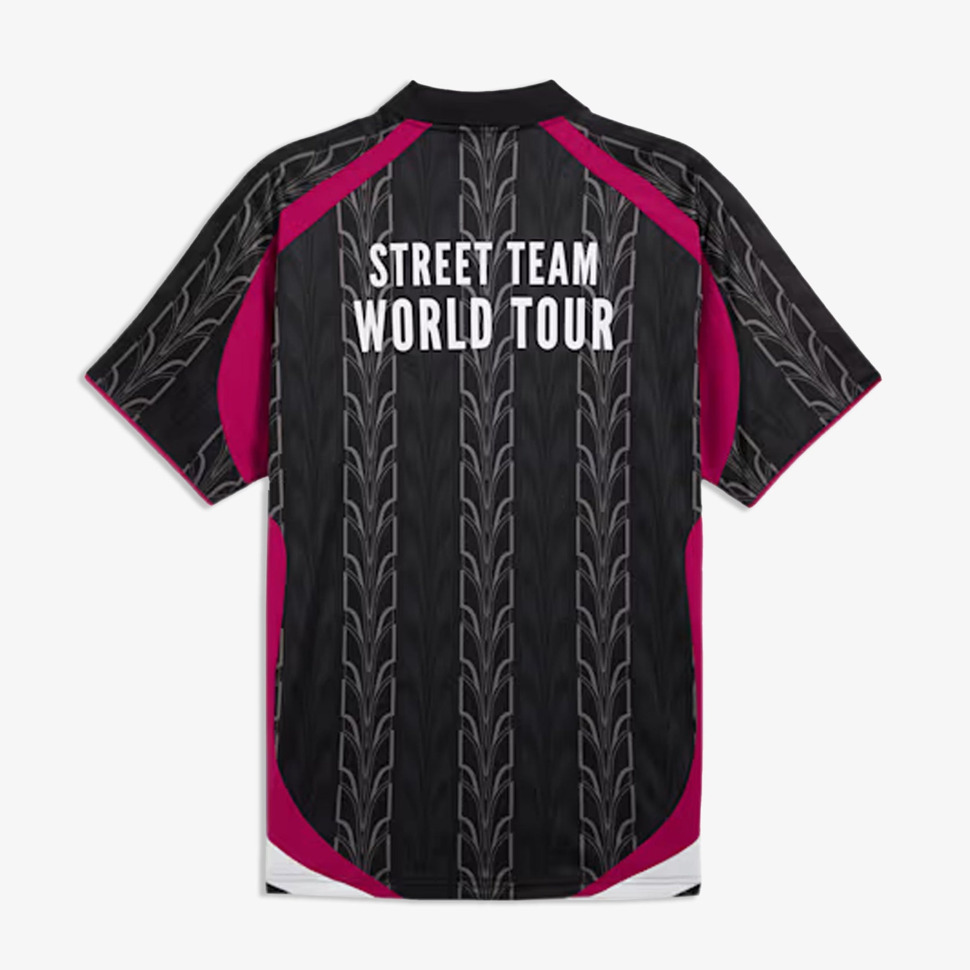 PUMA | X MAS TIEMPO RELAXED FIT JERSEY { BLACK/PINK