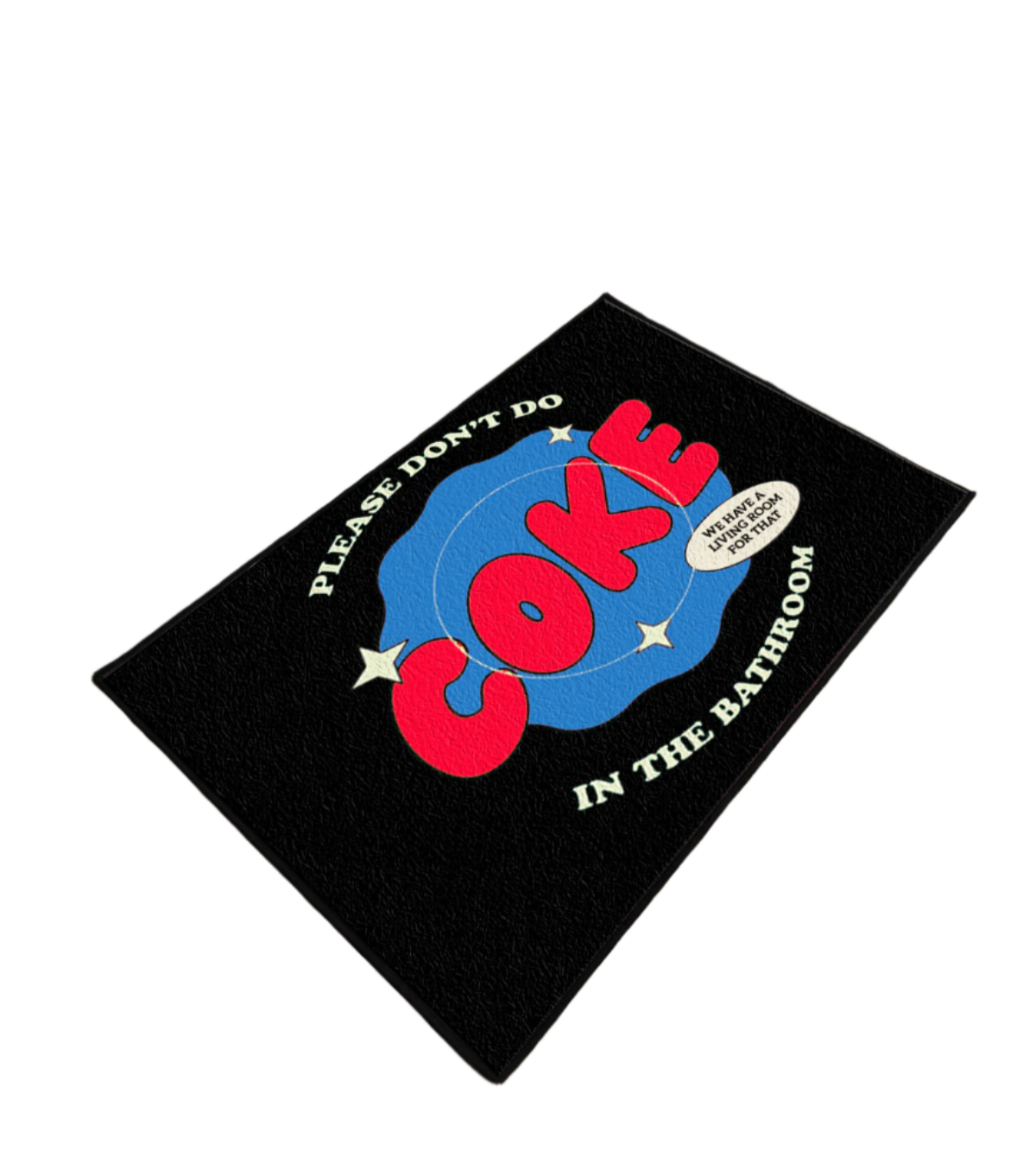 Dont do coke Washable Rug