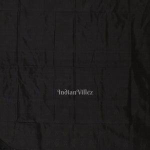 Black Red Body Pasapali Design Sambalpuri Silk Saree