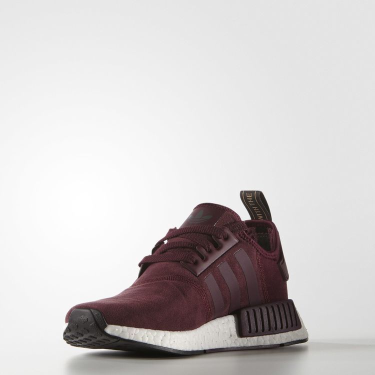 adidas NMD R1 Maroon Suede (Women's)
