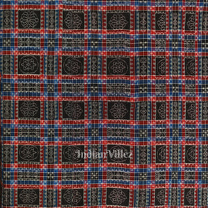 Multi Color Utkalaxmi Sambalpuri Ikat Cotton Fabric
