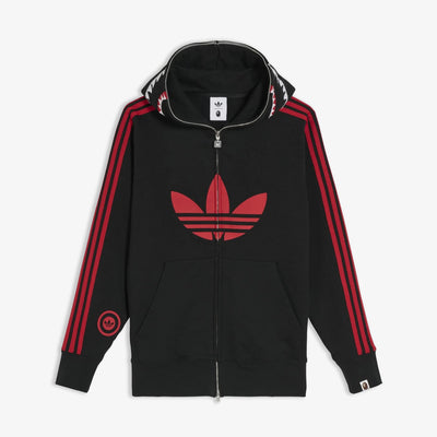 ADIDAS ORIGINALS | BAPE ULTIMATE SHARK HOODIE { BLACK