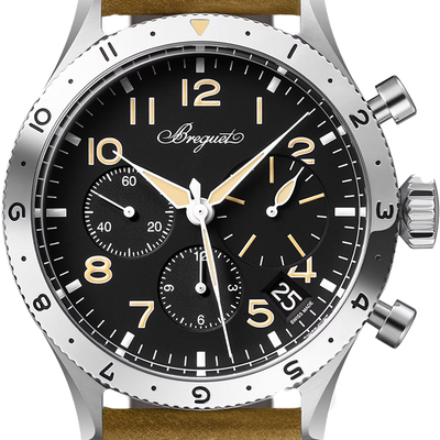 Breguet Type XX Chronograph Men's Black dial 42 MM Watch