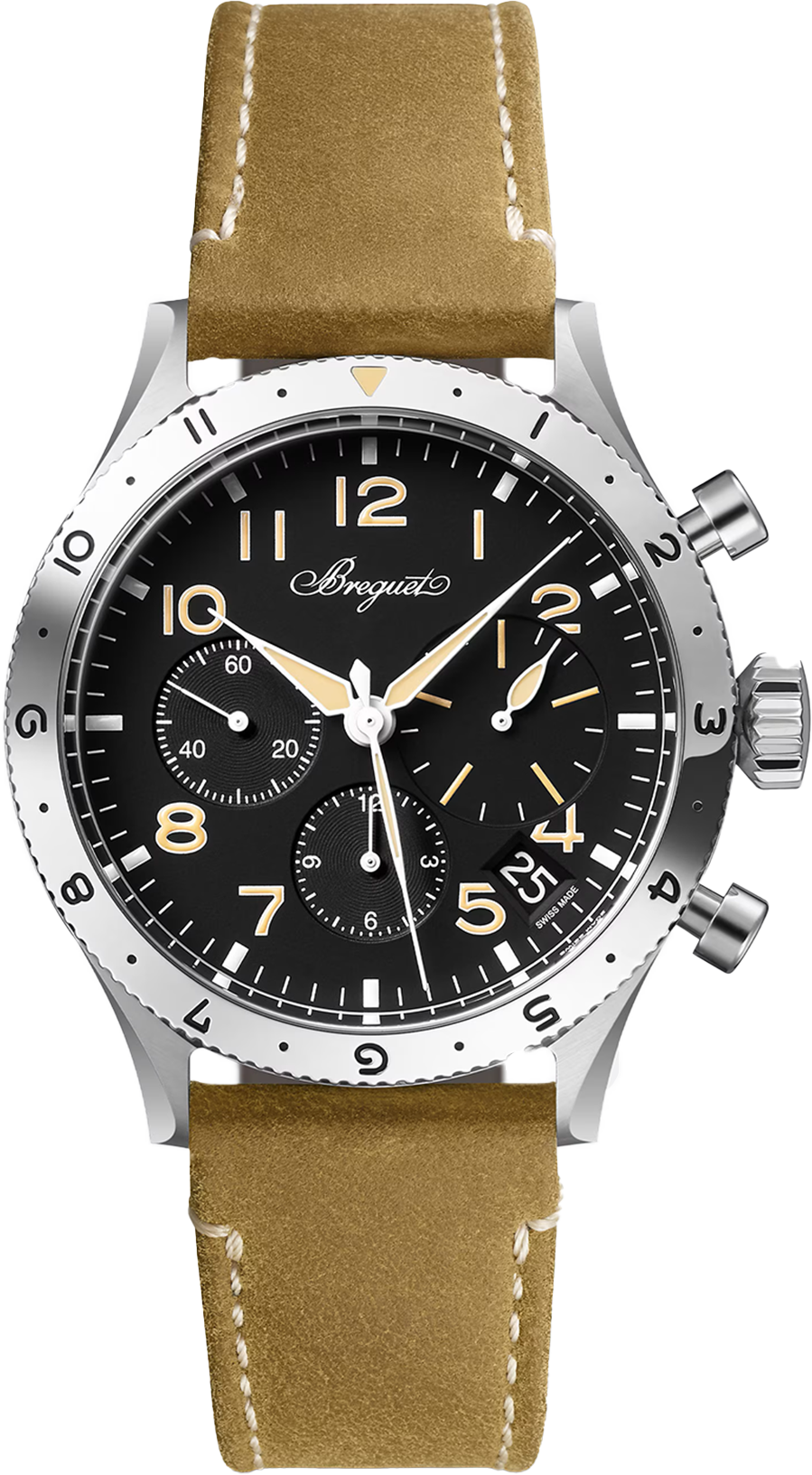Breguet Type XX Chronograph Men's Black dial 42 MM Watch