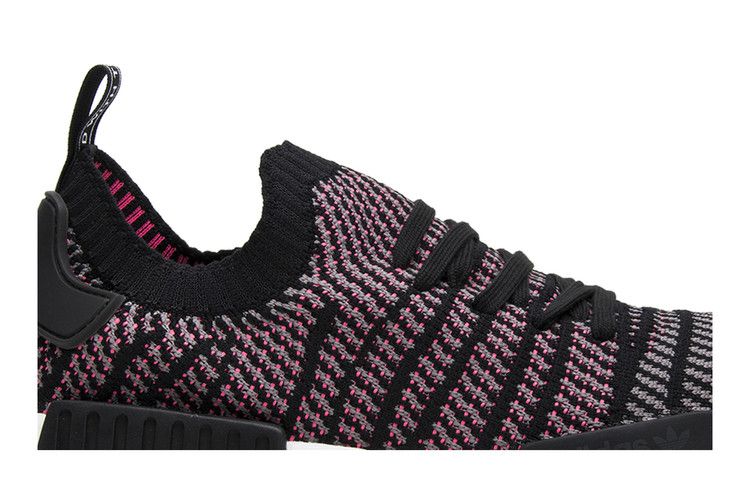 adidas NMD R1 STLT Black Grey Solar Pink
