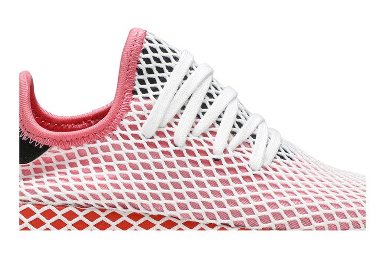 adidas Deerupt Chalk Pink Bold Orange (Women's)