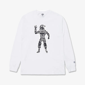 Billionaire Boys Club | STANDING ASTRO L/S TEE  { WHITE