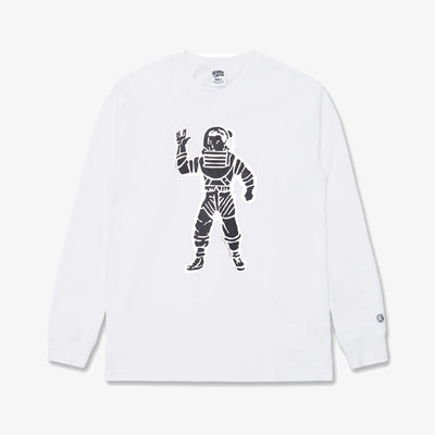 Billionaire Boys Club | STANDING ASTRO L/S TEE  { WHITE