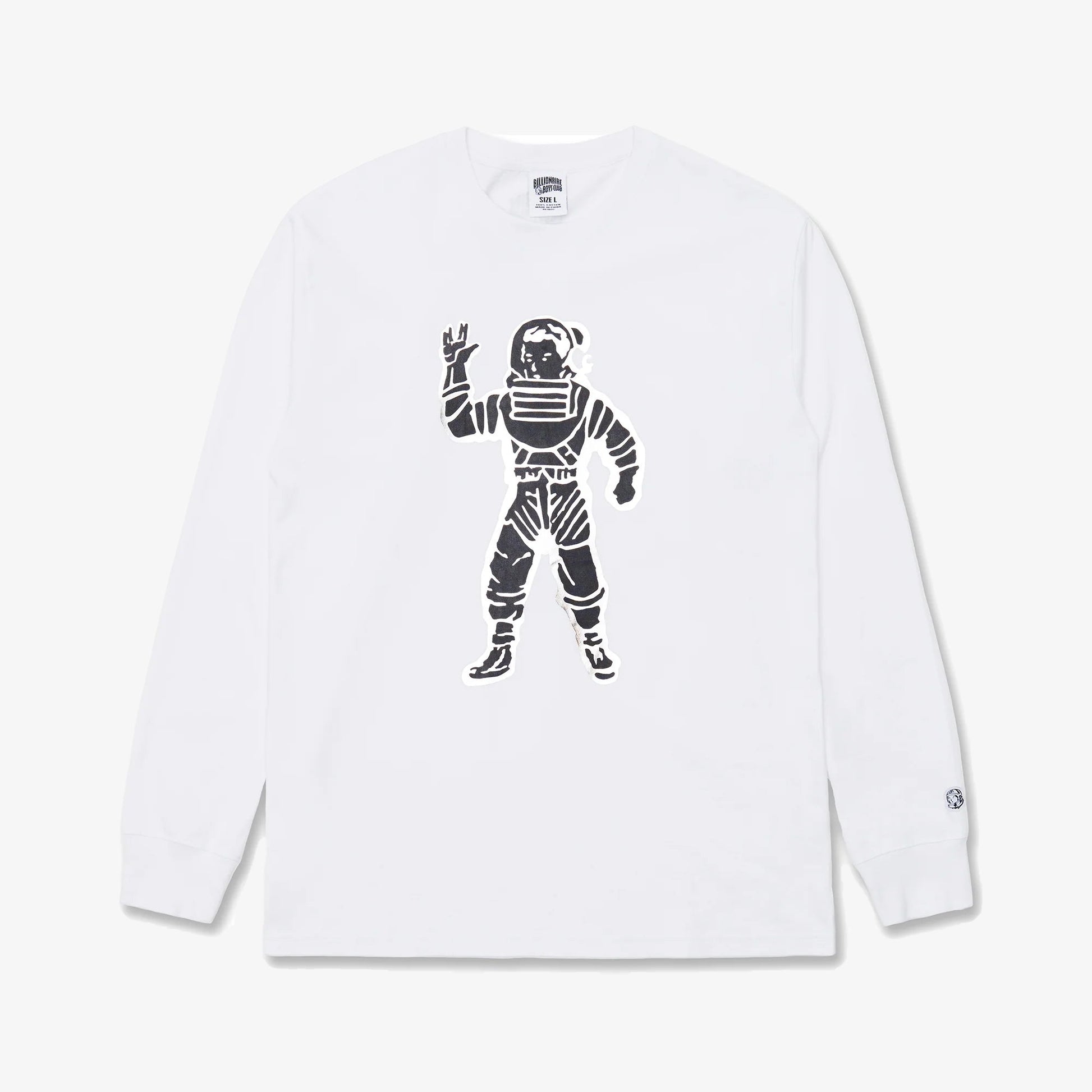 Billionaire Boys Club | STANDING ASTRO L/S TEE  { WHITE