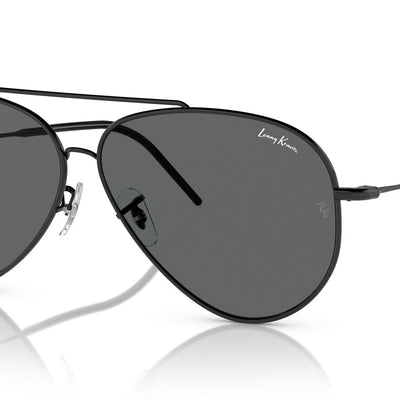 RAYBAN RBR0101S AVIATOR REVERSE 002/GR 59 SUNGLASSES