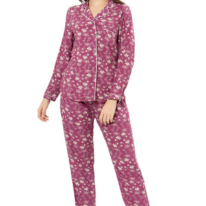 Sleep Set - Magenta Florals