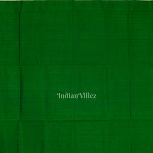 Maroon Elephant Theme Sambalpuri Ikat Silk Saree