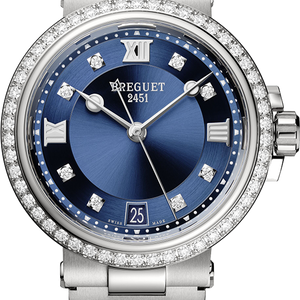 Breguet Marine Blue Dial Women 33.8 mm