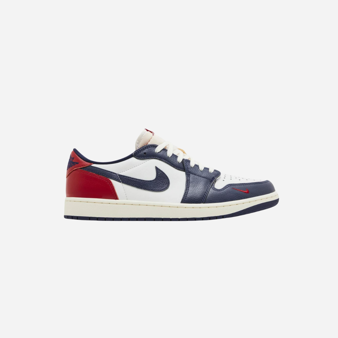 Nike Air Jordan 1 Low OG Gym Red & Midnight Navy Howard University