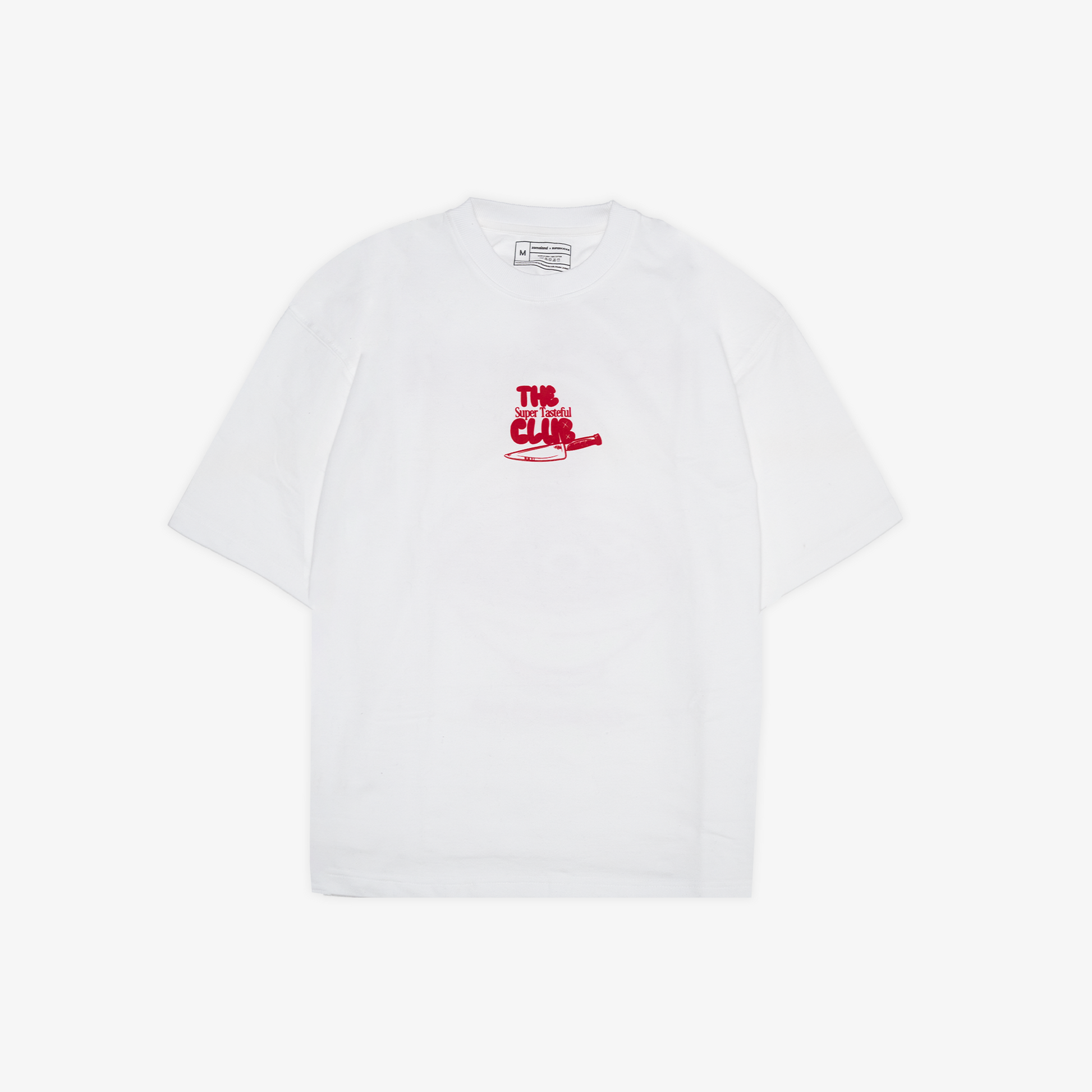 SUPERKICKS | THE PIZZERIA TEE { WHITE