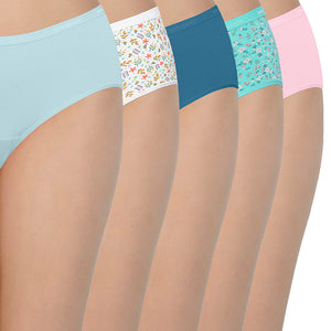 Assorted Low Rise Hipster (Pack of 5) - C519