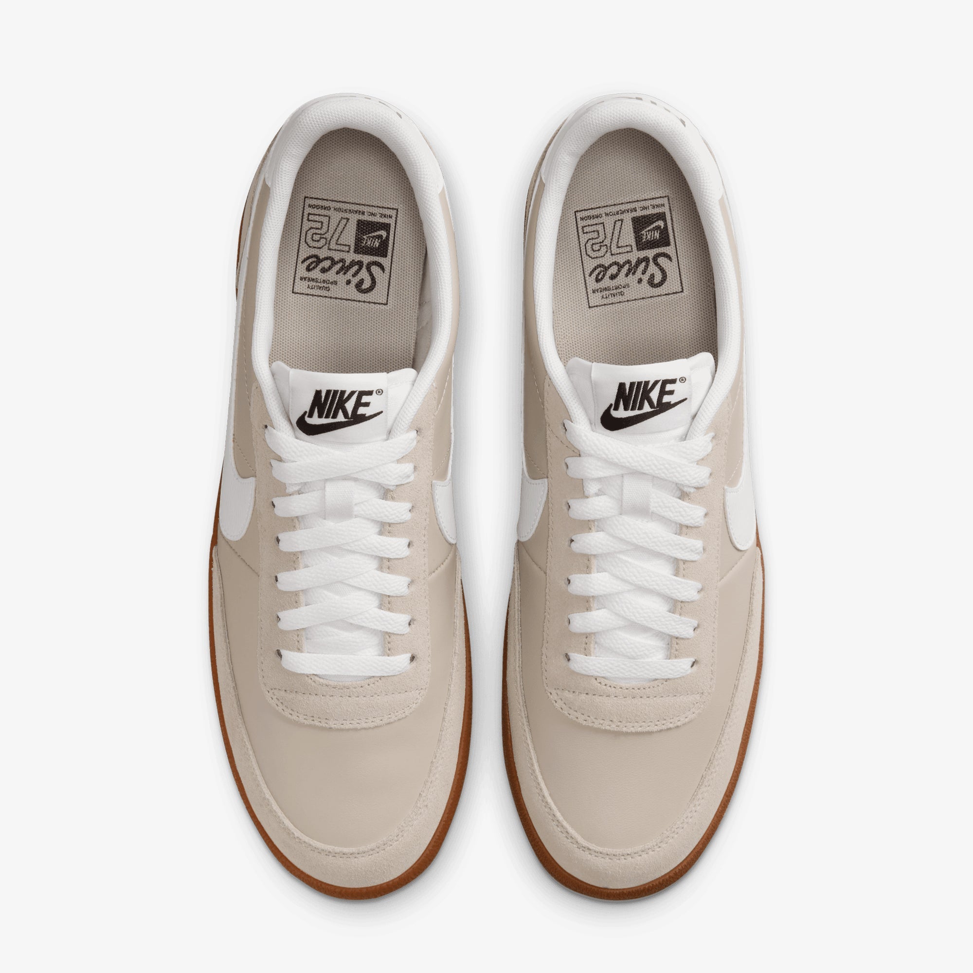 nike killshot 2 leather sneakers in cream