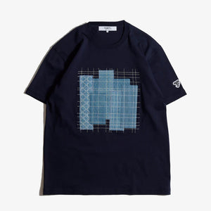 FDMTL | PATCHWORK TEE { NAVY