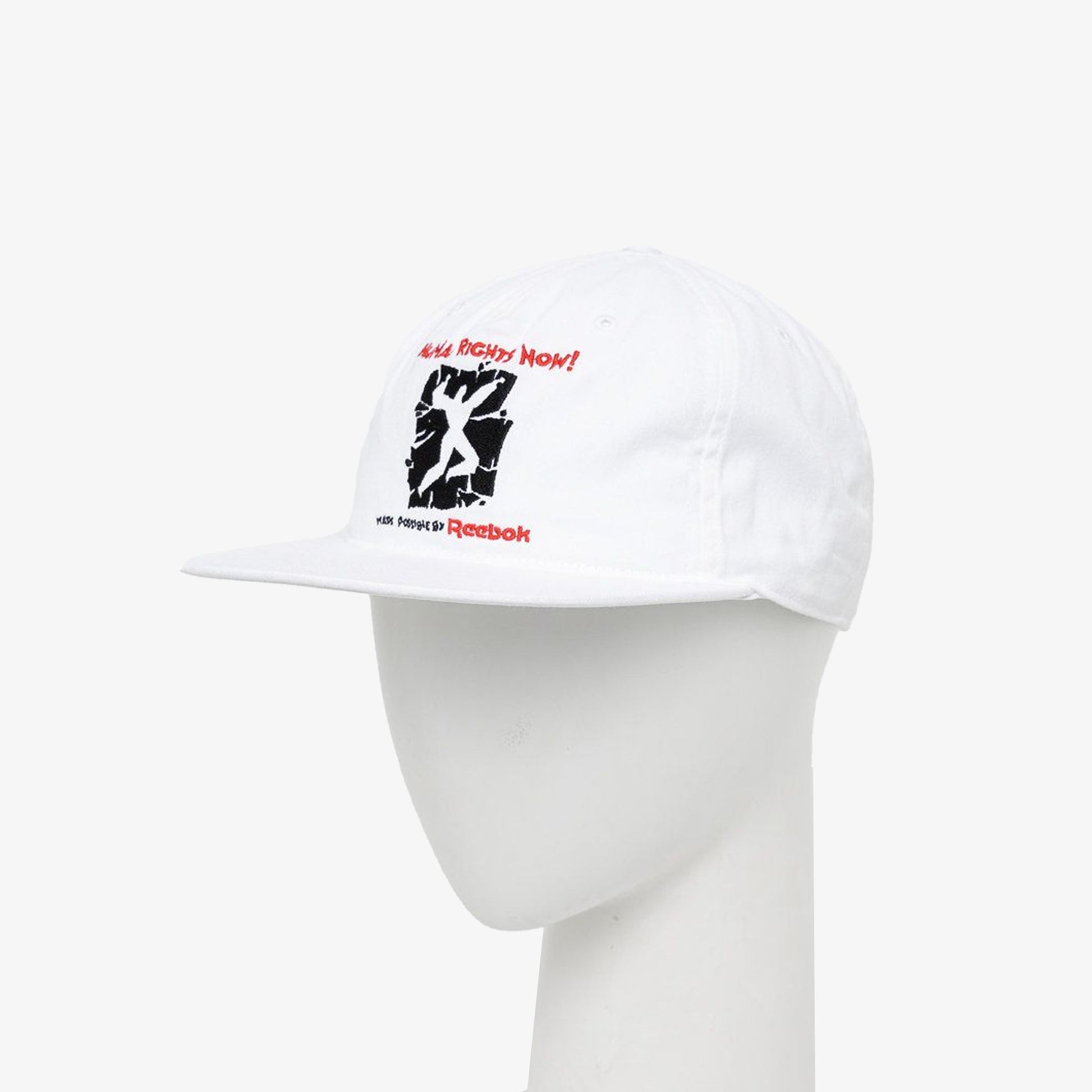 REEBOK | HUMAN RIGHTS NOW CAP { WHITE