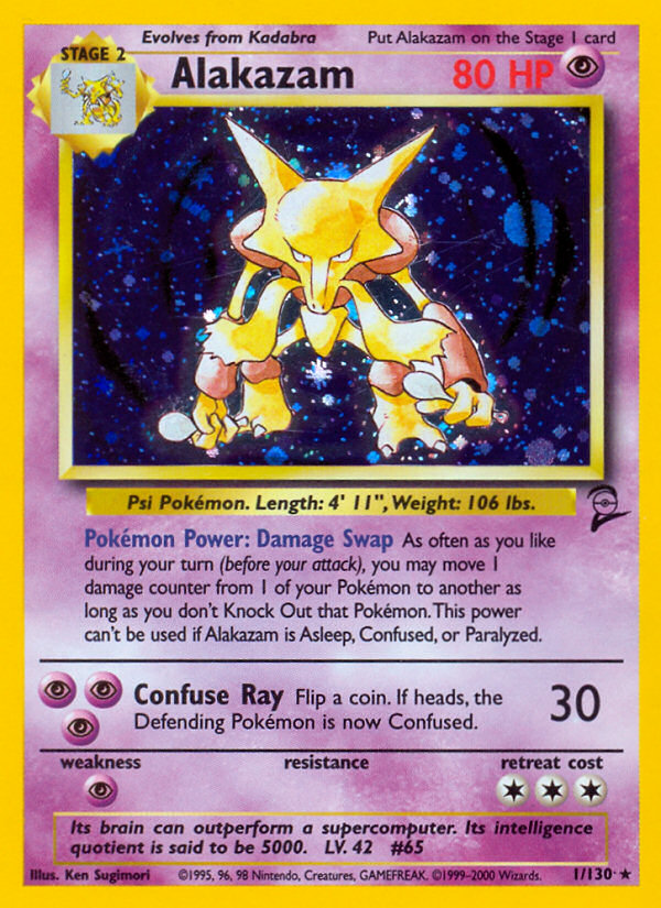 Alakazam - 1/130 - Rare
