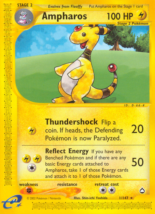 Ampharos - 1/147 - Rare