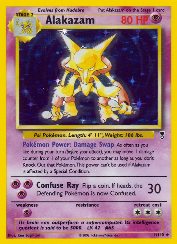 Alakazam - 1/110 - Rare