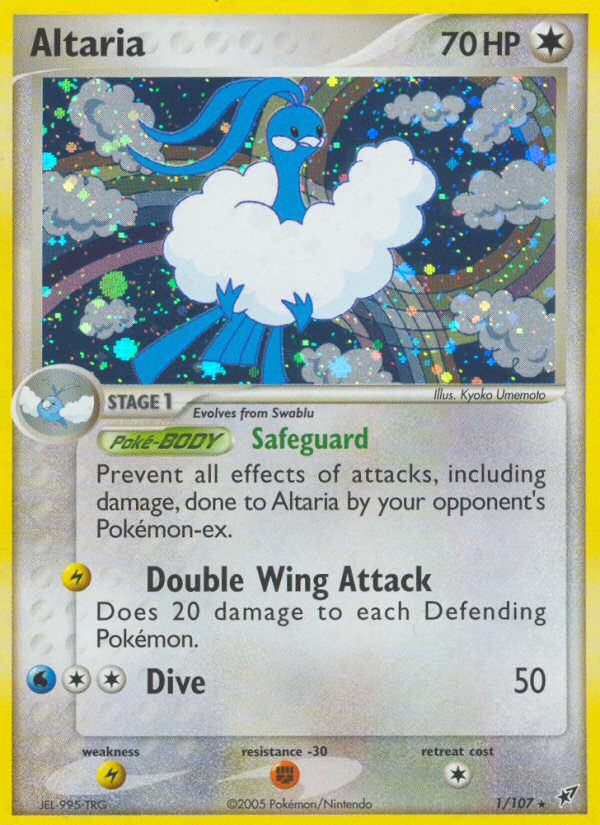 Altaria - 1/107 - Rare Holo